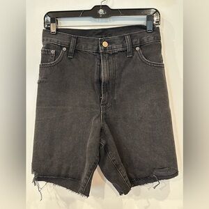 GAP loose fit Bermuda mid-rise jean shorts